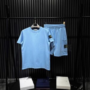 Ensemble Stone Island bleu