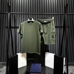 Ensemble Stone Island vert